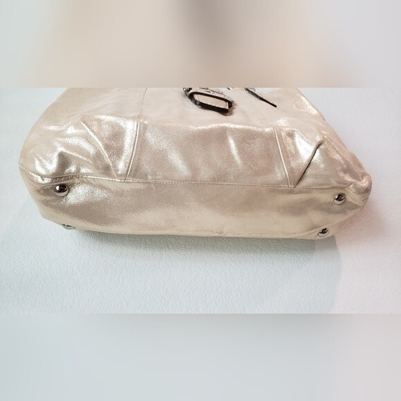 Coach Gold Metalic Purse - Picture 3 of 15